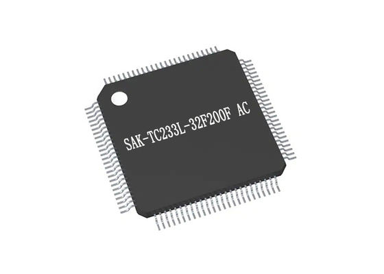 集積回路の破片SAK-TC233L-32F200F ACマイクロ制御回路TQFP-100パッケージ