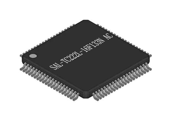 集積回路の破片SAL-TC222L-16F133N ACマイクロ制御回路IC TQFP80 1MBフラッシュ