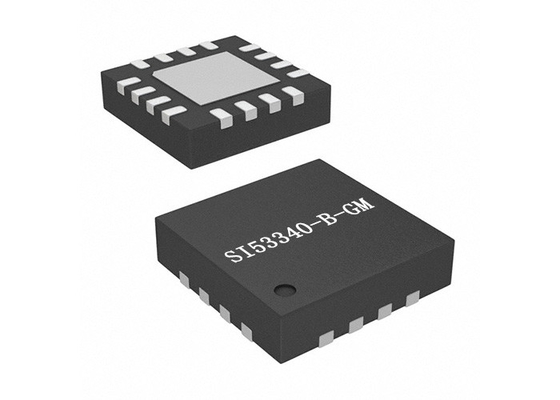 ICの破片SI53340-B-GM 1.25GHzの時計のファン・アウト緩衝多重交換装置IC 16-VFQFN