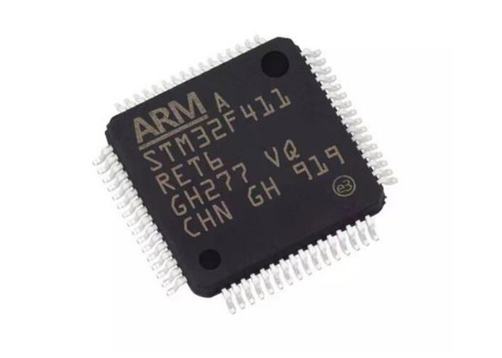 高性能STM32F411RET6のマイクロ制御回路破片LQFP64の腕の皮質M4の中心100MHz