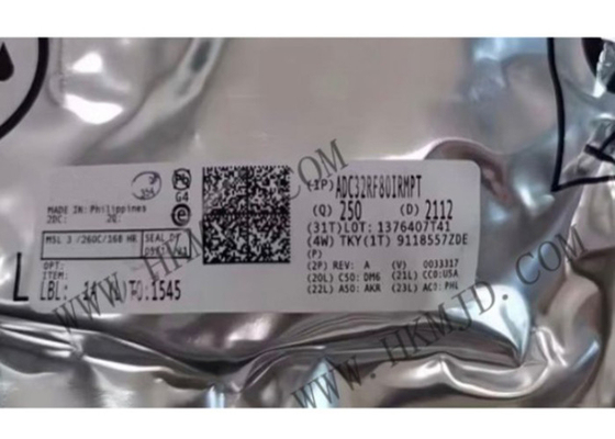 ICはADC32RF80IRMPTのデュアル・チャネル3-GSPS電気通信の受信機およびフィードバック装置を欠く