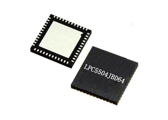 集積回路の破片LPC5504JBD64の単心96MHzマイクロ制御回路IC表面の台紙