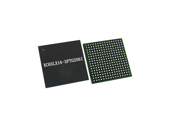 統合されたIC XC6SLX16-2FTG256Iのプログラム可能な論理IC 1080 MHz 256-LBGA