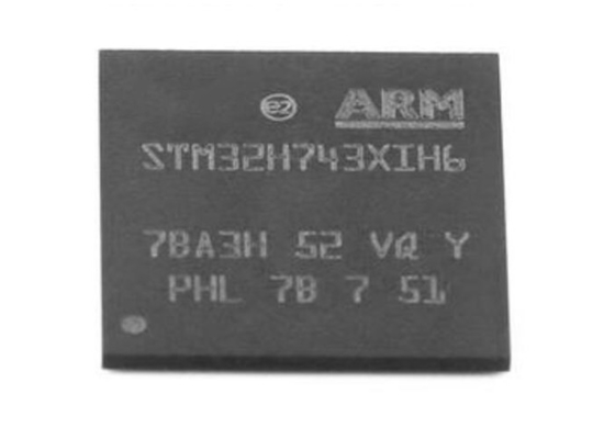 集積回路の破片STM32H743XIH6のマイクロ制御回路は480MHz高性能を欠く