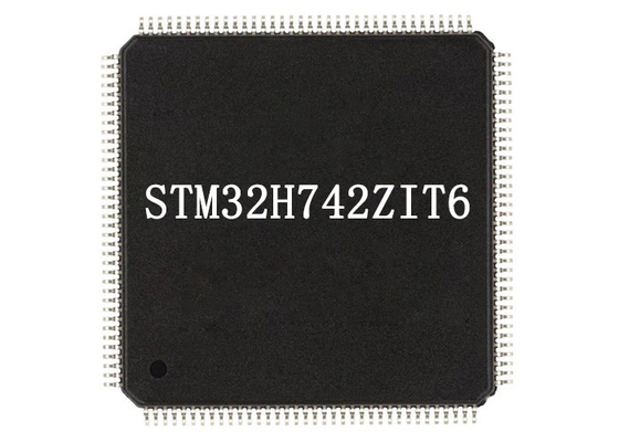 LQFP-144腕のマイクロ制御回路MCU STM32H742ZIT6 32は単心の統合されたICをかんだ