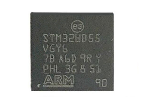 STM32WB55VGY6マイクロ制御回路MCU RFトランシーバーIC 100UFBGAの二重中心2Mbps