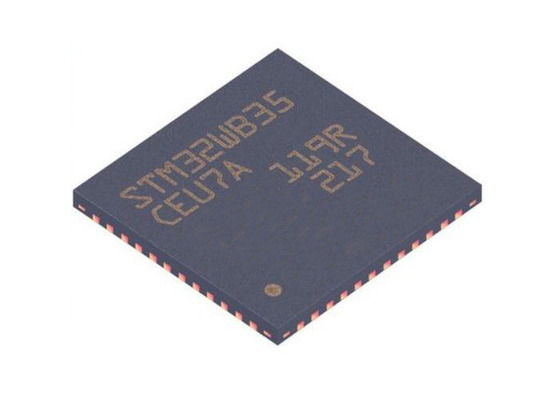 マイクロ制御回路MCU STM32WB35CEU7A RFトランシーバーIC 48UFQFNの二重中心ICの破片