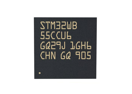 STM32WB55CCU6 32のMHz 256 Kバイトの48-UFQFNによって露出されるパッドのマイクロ制御回路MCU