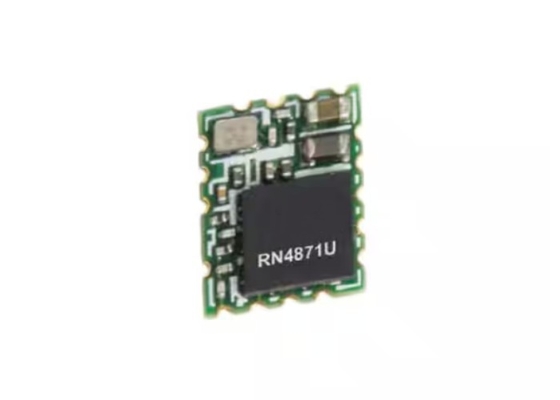 2.44GHz RN4871U-V/RM118 BTモジュール- 802.15.1 BT 4.2 BLEモジュール保護されていない6x8mm