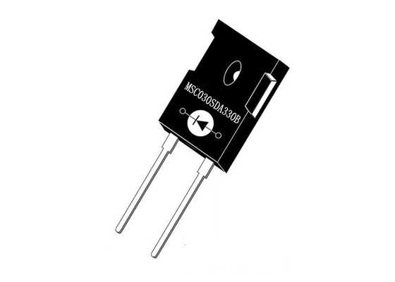 単一のダイオードMSC030SDA330B 30A SiC SBD SICの集積回路の破片TO-247-2 SiCショットキー