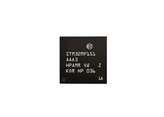 高性能STM32MP151AAA3マイクロプロセッサIC 1中心32ビット448-LFBGA