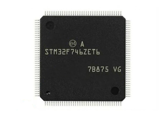 216MHzマイクロ制御回路MCU STM32F746ZET6マイクロ制御回路は144LQFP腕の皮質MCUsを欠く