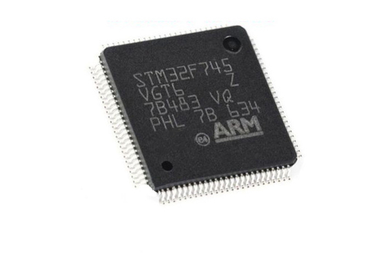 STM32F745VGT6高性能216のMHz CPUはマイクロ制御回路ICを埋め込んだ
