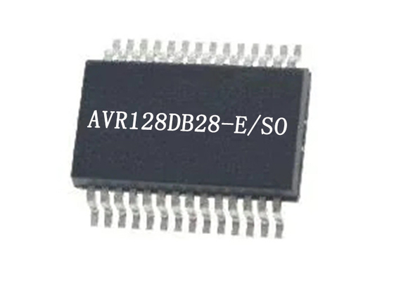 低い電力のマイクロ制御回路MCU AVR128DB28-E/SO 8ビット中心のマイクロ制御回路