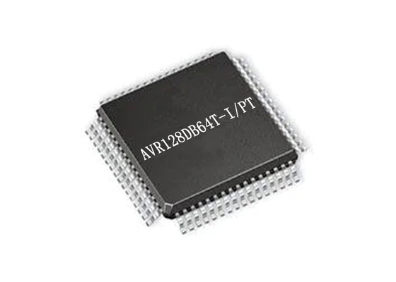 高性能のマイクロ制御回路MCU AVR128DB64T-I/PT 8ビット24MHz 64-TQFP