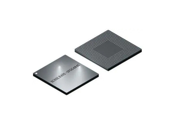 ICは484-BBGAパッケージXC6SLX45T-3FGG484Cのシステム内プログラム可能なゲート・アレーICを欠く