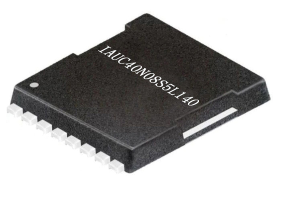集積回路の破片IAUC40N08S5L140の表面の台紙PG-TDSON-8-33のトランジスター