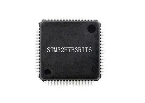 単心STM32H7B3RIT6マイクロ制御回路破片64LQFP 280MHzのマイクロ制御回路MCU