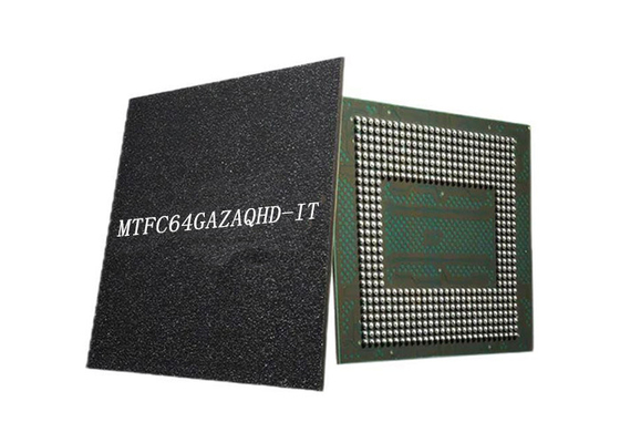 集積回路の破片MTFC64GAZAQHD-IT 512Gbit 200MHz 153-VFBGAの記憶IC