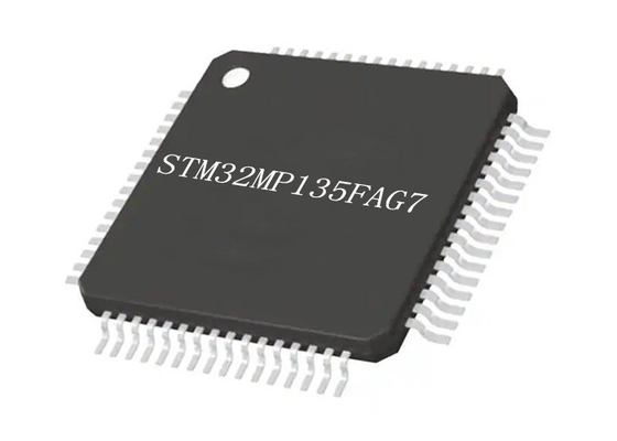 埋め込まれたマイクロプロセッサIC STM32MP135FAG7マイクロ制御回路MCU QFPパッケージ