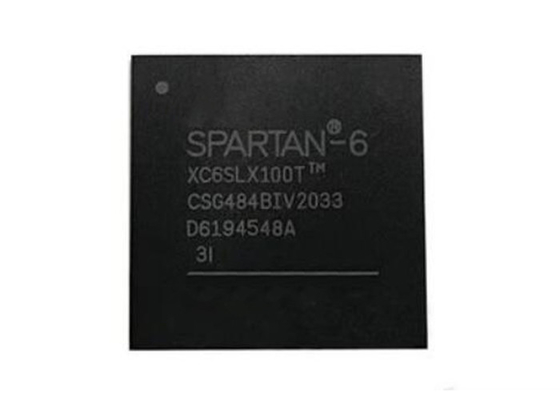 集積回路の破片XC6SLX100-2CSG484Iのシステム内プログラム可能なゲート・アレー484FBGA