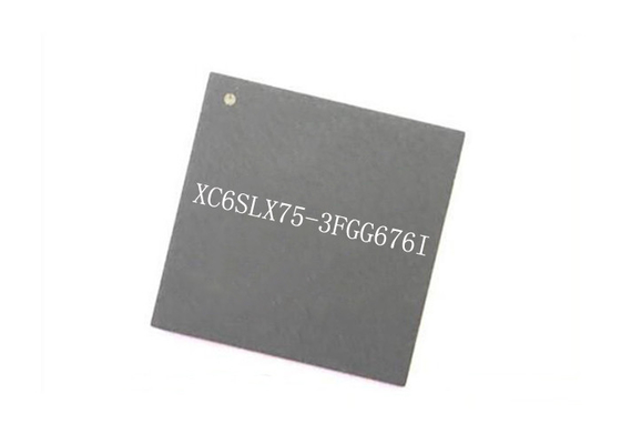 集積回路の破片XC6SLX75-3FGG676Iのシステム内プログラム可能なゲート・アレー676FBGA