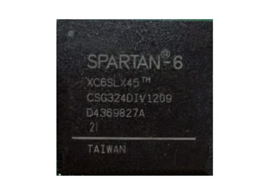 システム内プログラム可能なゲート・アレーXC6SLX45-2CSG324I集積回路の破片324CSPBGA