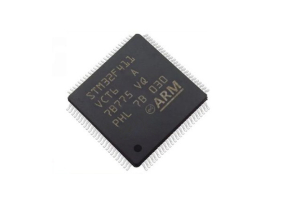 高性能STM32F411VCT6 256KBの抜け目がない腕のマイクロ制御回路- MCU 100-LQFP