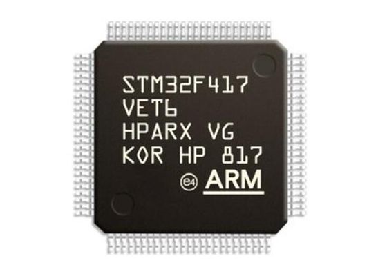 単心STM32F417VET6マイクロ制御回路MCU 100LQFP腕の皮質M4 512KBのフラッシュ
