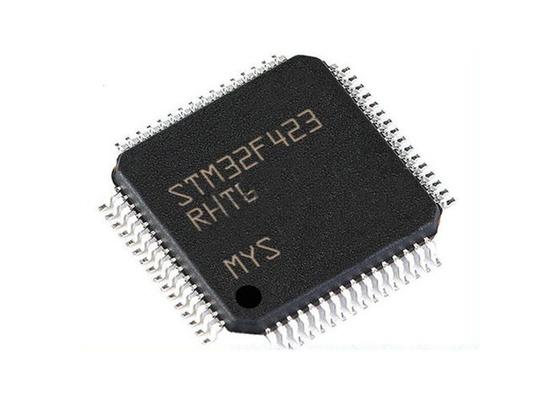 1.5MBフラッシュ64-LQFP STM32F423RHT6のマイクロ制御回路IC 32ビット表面の台紙