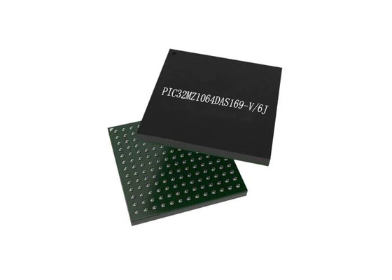 PIC32MZ1064DAS169-V/6Jの単心169-LFBGA表面の台紙のマイクロ制御回路