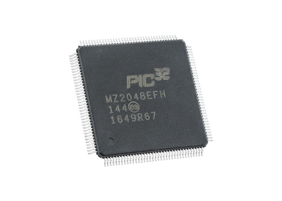 PIC32MZ2048EFH144-I/PH単心200MHz 144-TQFPの表面の台紙のマイクロ制御回路IC
