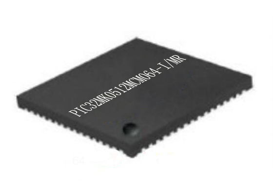 マイクロ制御回路MCU PIC32MK0512MCM064-I/MR単心64QFNマイクロ制御回路破片