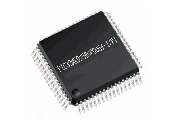 120MHzマイクロ制御回路MCU PIC32MK0256GPG064-I/PTマイクロ制御回路IC 64TQFP IC破片