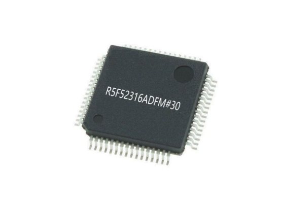 マイクロ制御回路MCU R5F52316ADFM#30 256KB 32ビットRXv2 CPUの中心64-LFQFP