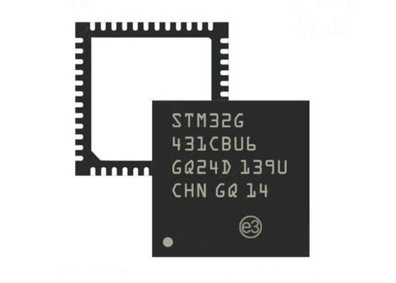 マイクロ制御回路はSTM32G431CBU6 128KBの抜け目がないマイクロ制御回路MCU 170MHz IC破片を欠く