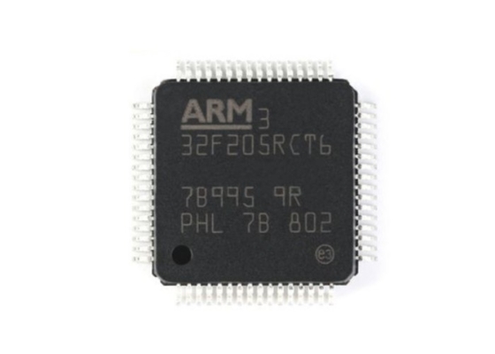 ICはSTM32F205RCT6腕のマイクロ制御回路- MCU 32BITの腕の皮質M3の結合性256kB --を欠く