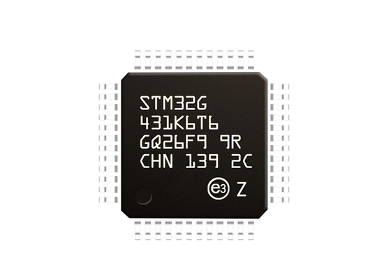 32-LQFP STM32G431K6T6の腕の皮質M4の超低力MCUのマイクロ制御回路IC