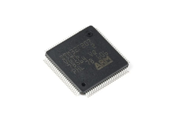 マイクロ制御回路MCU STM32F207VGT6高性能はプロセッサLQFP100を埋め込んだ