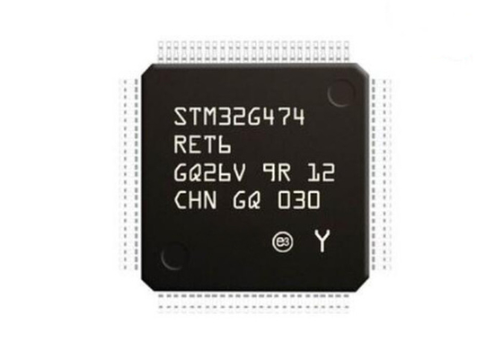 512KBフラッシュSTM32G474RET6のマイクロ制御回路MCU LQFP64 32Bitマイクロ制御回路破片