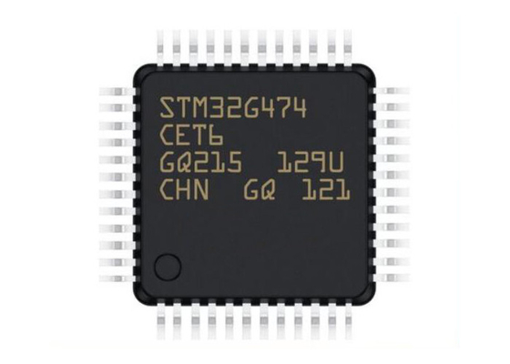 48-UFQFPN STM32G474CET6 32Bitのマイクロ制御回路MCU 256KBは単心に点滅する