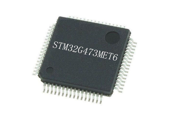 80-LQFPパッケージの表面の台紙STM32G473MET6のマイクロ制御回路MCU 32ビット170MHz