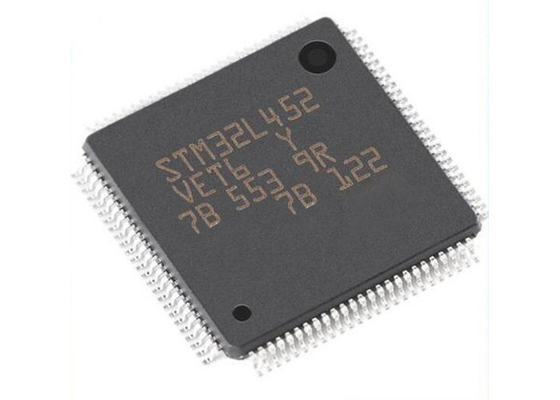32Bitマイクロ制御回路MCU STM32L452VET6腕の皮質M4 100LQFPのマイクロ制御回路破片
