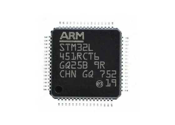 STM32L451RCT6 マイクロコントローラー MCU 32ビットシングルコア マイクロコントローラー 80MHz 埋め込みMCU