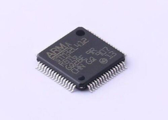 64KBフラッシュSTM32L412R8T6のマイクロ制御回路MCU LQFP64 80MHzマイクロ制御回路破片