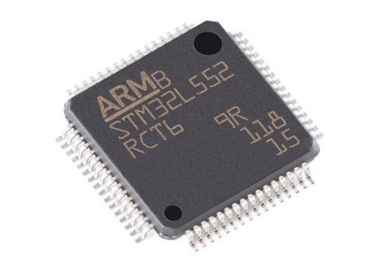 単心STM32L552RCT6マイクロ制御回路MCU 64LQFP 256KB抜け目がないマイクロ制御回路破片