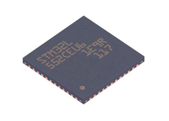 48-UFQFPNマイクロ制御回路MCU STM32L552CEU6 512KB抜け目がないマイクロ制御回路破片