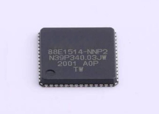 イーサネットPHYトランシーバー88E1514-A0-NNP2C000のイーサネットIC QFN56集積回路の破片