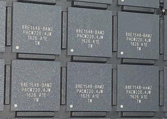 クアッドポート 88E1548-A1-BAM2C000 エネルギー効率の高いイーサネットトランシーバー IC 196-TFBGA