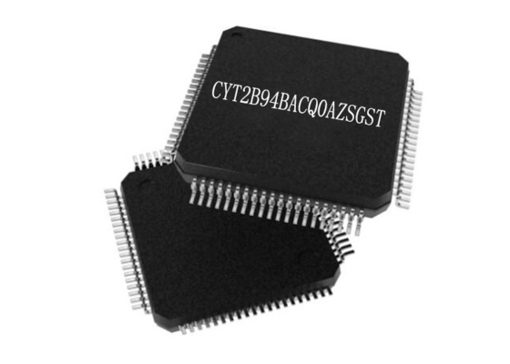 マイクロ制御回路MCU CYT2B94BACQ0AZSGST LQFP80 32Bit二重中心のマイクロ制御回路IC